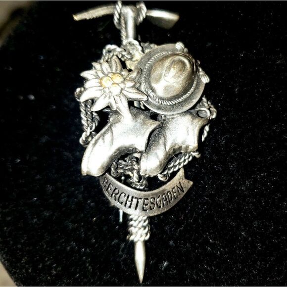 Vintage | Silver Berchtesgaden Brooch - Picture 1 of 3